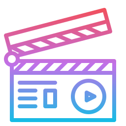 Clapperboard icon