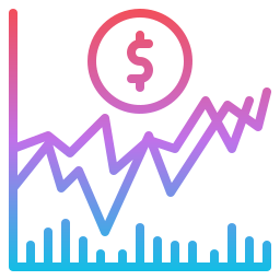 Stock market icon