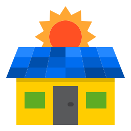 Solar energy icon