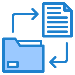 trasferimento di file icona