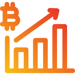 Growth graph icon