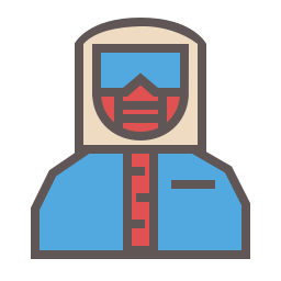 Protective clothing icon