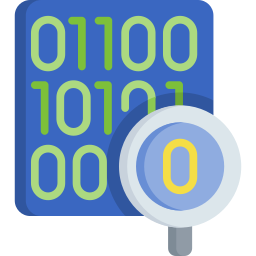 Binary code icon