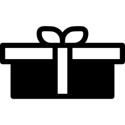 caja de regalo icono