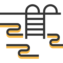 Плавательный бассейн иконка