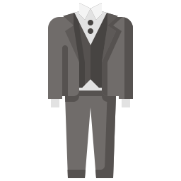 Groom suit icon