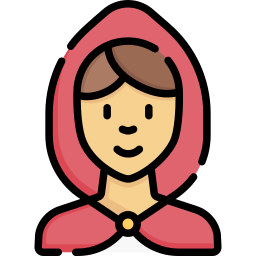 Little red riding hood icon