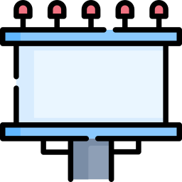 Рекламный щит иконка
