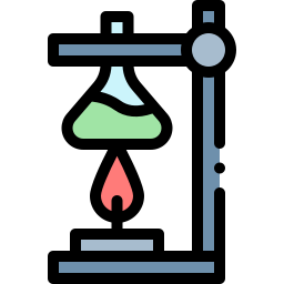 Bunsen burner icon