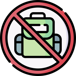 No bag icon