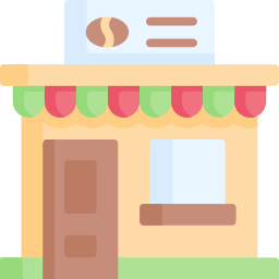 Coffee shop icon