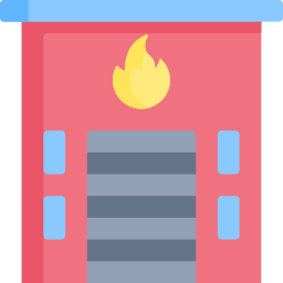 caserne de pompiers Icône