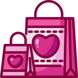 bolsa de regalo icono