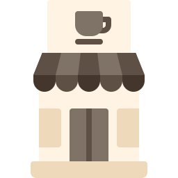 Coffee shop icon