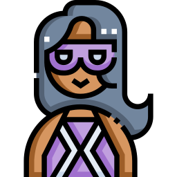 Masked lady icon