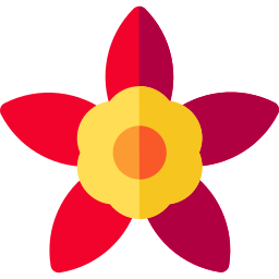 Blood flower icon