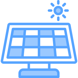 Solar panel icon