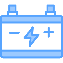 Car battery icon