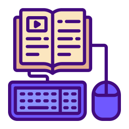 Digital book icon