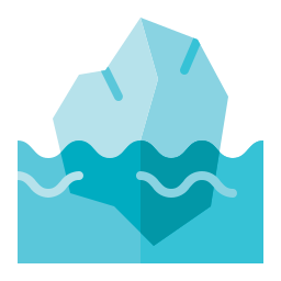 iceberg icono