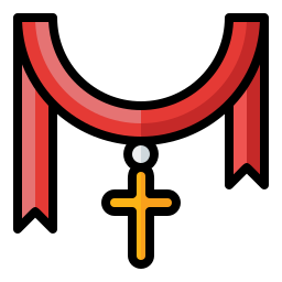 Христианский крест иконка