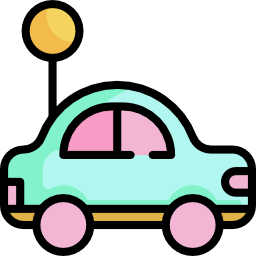 Toy car icon