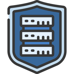 Secure shield icon