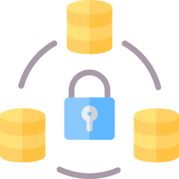 seguridad de la base de datos icono