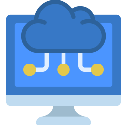 Cloud computing icon