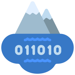 Data lake icon