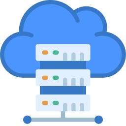 serveur cloud Icône