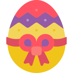 el huevo de pascua icono