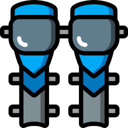 Knee pads icon