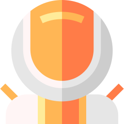Space traveler icon