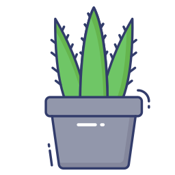 Plant pot icon