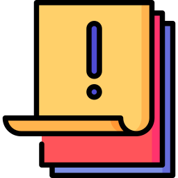 Sticky notes icon