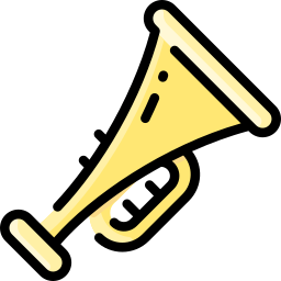 instrumento de trompeta icono