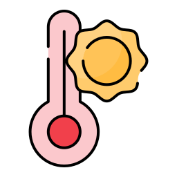 더운 날씨 icon