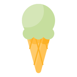 Рожок мороженого иконка