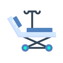 Hospital bed icon