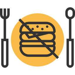 Banned food icon