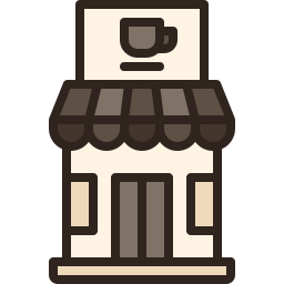 Coffee shop icon