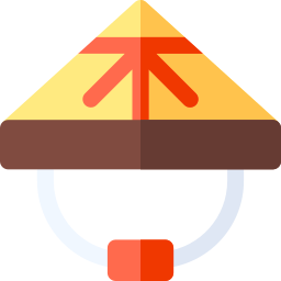 chinesischer hut icon