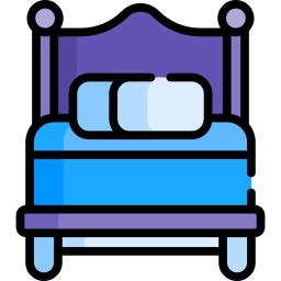 Односпальная кровать иконка