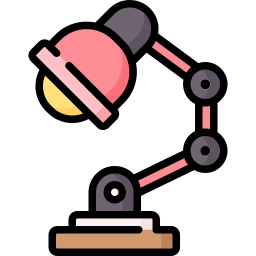 Desk lamp icon