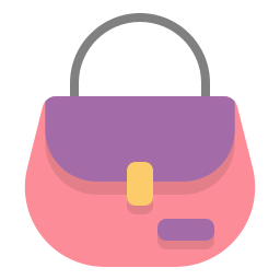 Woman bag icon