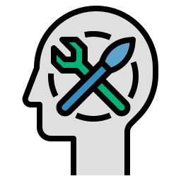 Design thinking icon