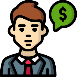 Financial advisor icon