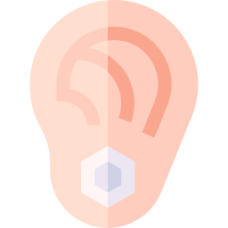 boucle d'oreille Icône