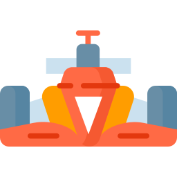 Racing car icon